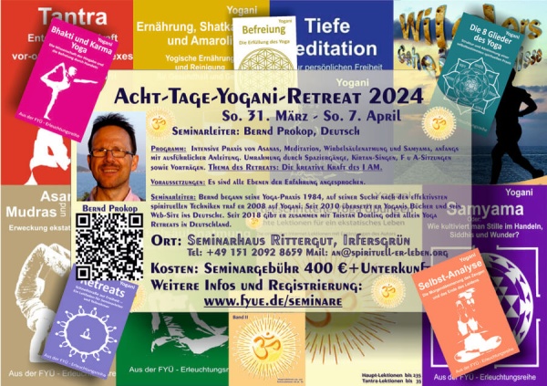 8-day-Yogani Retreat 2025 poster