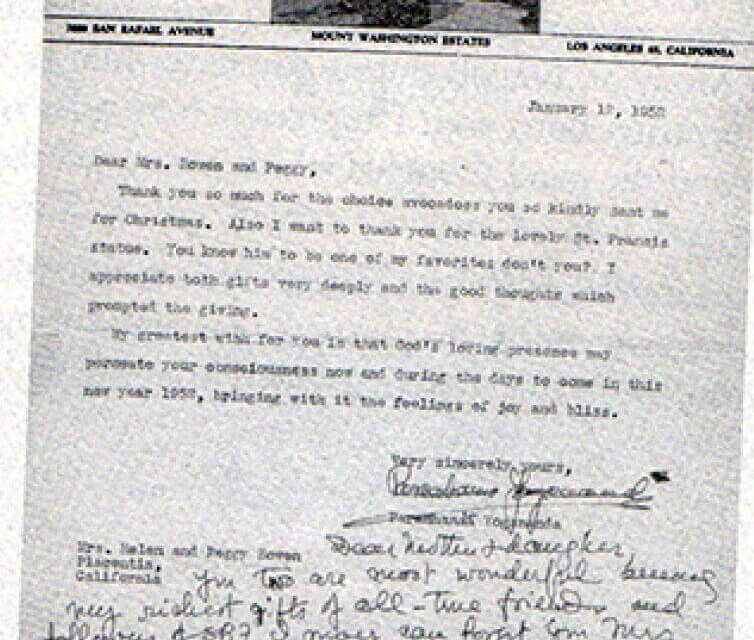 Brief vom 12. Januar 1952